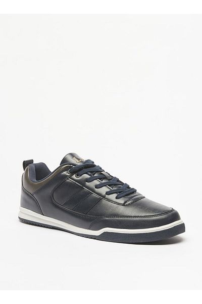 LBL by Shoexpress LBL Panelled Lace-Up Sneakers