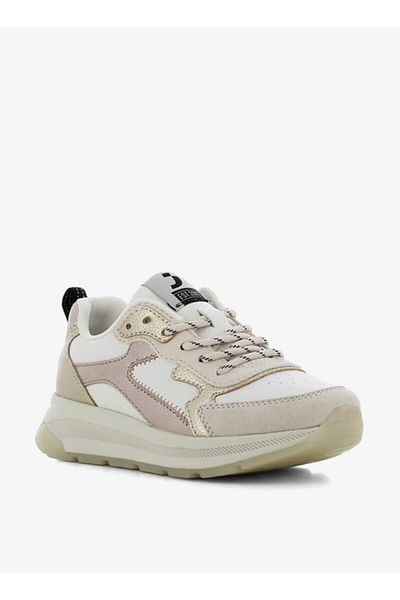 SJ Girls' Panelled Lace-Up Sneakers