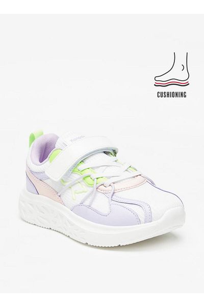 Kangaroos Girls' Textured Sneakers with Cushioning