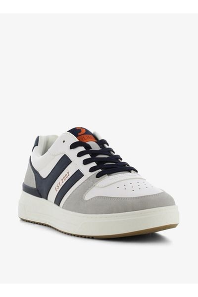 SJ Men's Colourblock Lace-Up Sneakers