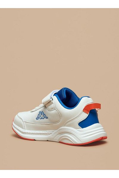 Kappa Boys' Colourblock Walking Shoes with Hook and Loop Closure