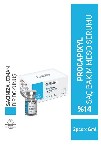 Cliniclab Pro+ Pure 14% Procapixyl Growth Factor Mezo Serum 6 ml X 2 Pcs