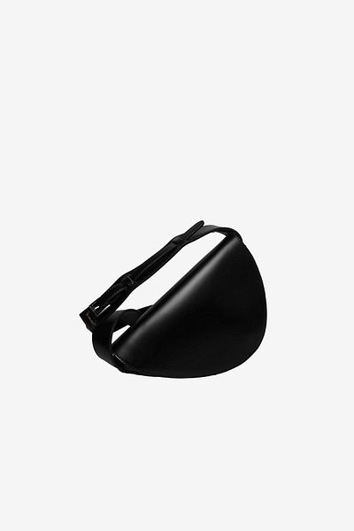 Cosy Bag Geantă neagră de umăr asimetrică