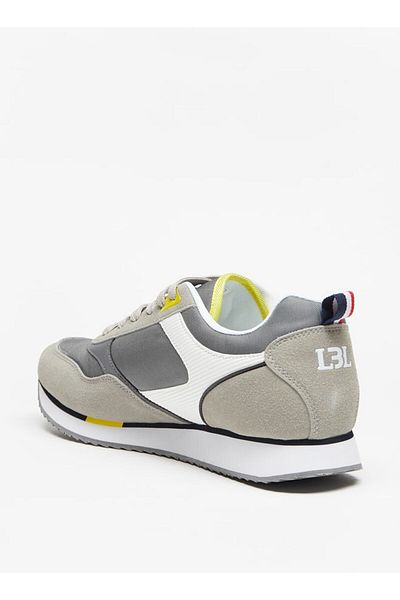 LBL by Shoexpress Men's Panelled Low Ankle Lace-Up Sneakers