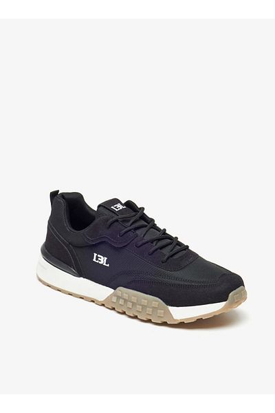 LBL by Shoexpress Men's Textured Lace-Up Sneakers