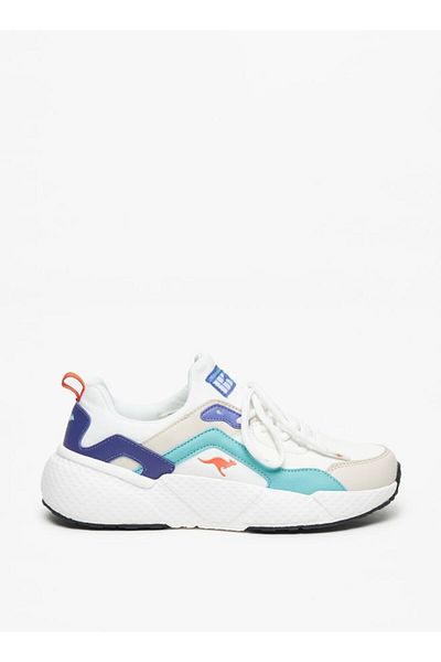 Kangaroos Women's Textured Lace-Up Lightweight Sneakers