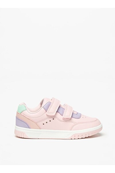 Flora Bella by Shoexpress Panelled Sneakers with Hook and Loop Closure