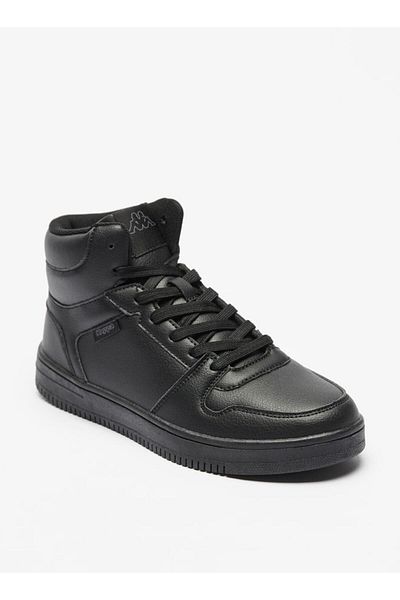 Kappa Women's Solid High-Top Lightweight Sneakers with Lace-Up Closure