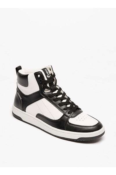 Lee Cooper Men's High Top Lace-Up Sneakers