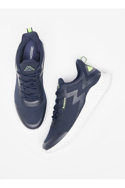 Kappa Men's Textured Lace-Up Sports Shoes with Cushioning