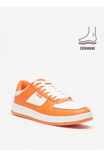 Kappa Men's Lace-Up Sneakers with Cushioning