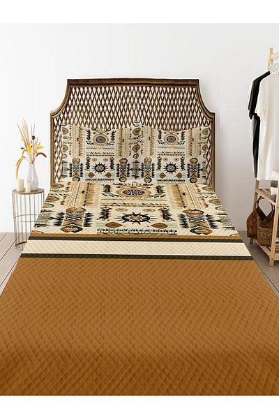 Else Dekor Double Minimal Patterned Pique Set - Bedspread