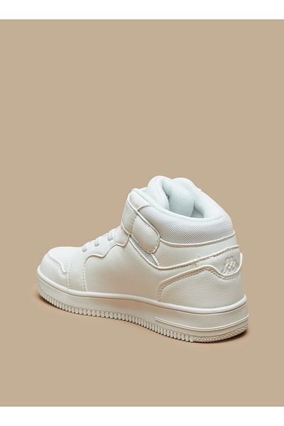 Kappa Boys' High Top Lace-Up Sneakers with Cushioning