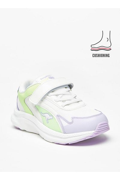 Kangaroos Girls' Textured Sneakers with Cushioning