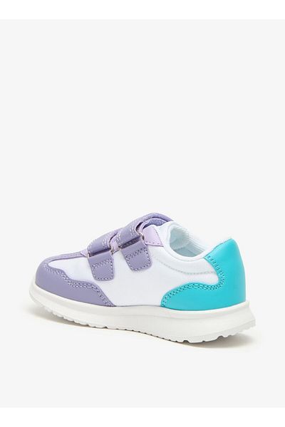 Barefeet Colourblock Sneakers with Hook and Loop Closure