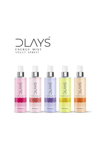 DLAYS Brillant Citrus Energy Mist 160 ml Kadın Vücut Spreyi