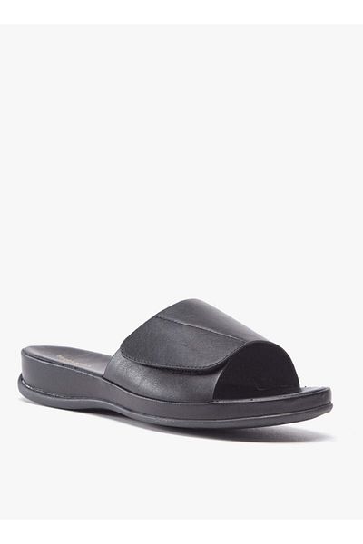 Flora Bella by Shoexpress All-Over Monogram Print Slide Sandals