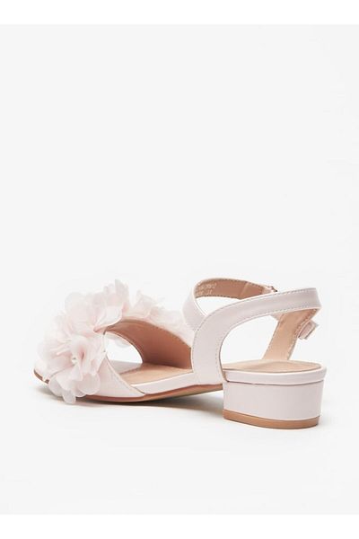 Flora Bella by Shoexpress Embellished Strappy Sandals with Hook and Loop Closure