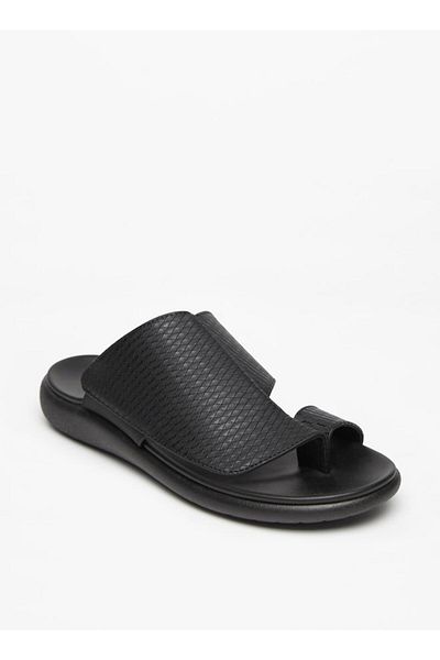 LBL by Shoexpress Textured Slip-On Sandals
