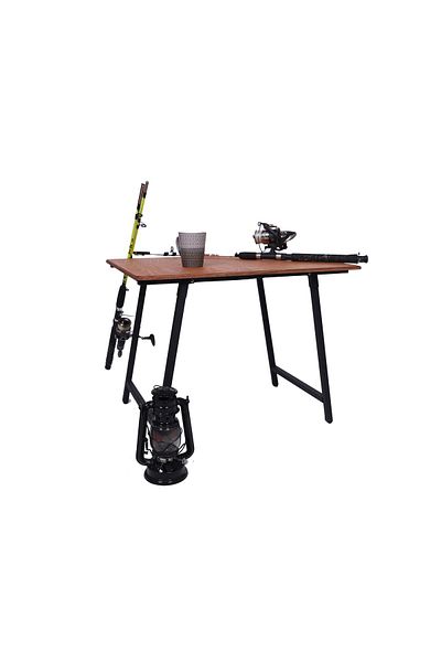ALİN METAL Wooden Folding Camping And Picnic Table