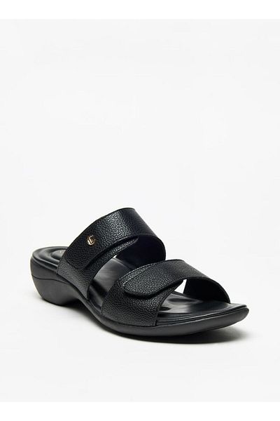 Le Confort Textured Slip-On Sandals