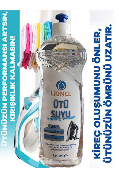 Lionel Ütü Suyu, Yumuşatıcı Özellikli, Ütü Performansını Arttırır, Kireç Oluş...