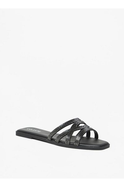 Celeste Women's Embellished Slip-On Flat Sandals