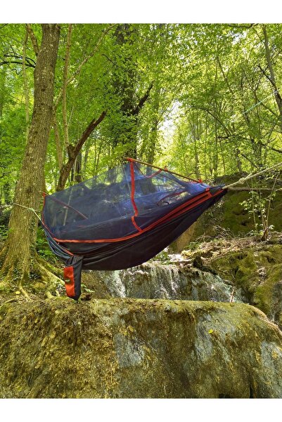 CAMP AND MAP Mavi Cibinlikli Hamak