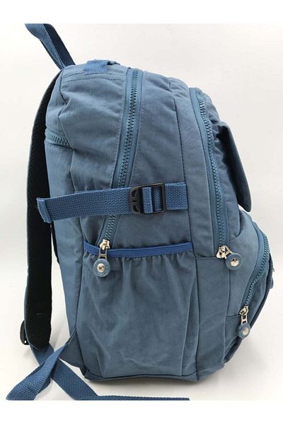 571 Collections Çanta Rucsac unisex, albastru, ultra-ușor, rezistent la apă, cu buzunare multiple