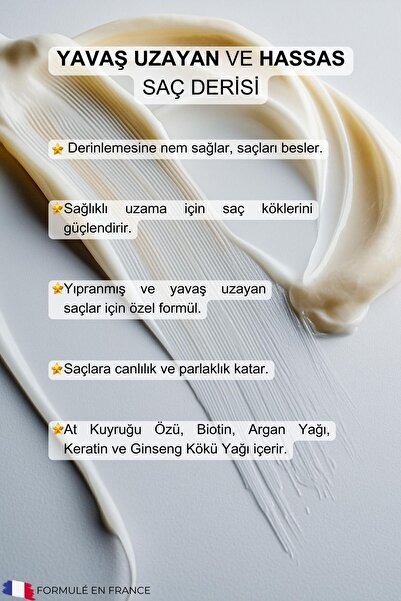 AJA Yavaş Uzayan Saçlara Özel Saç Derisi Bakım Maskesi Hızlı Uzatma Etkili Collagen&argan Max Gro 500ml