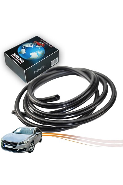 İDEAL OTOMOTİV Peugeot 508 2010-2018 İçin Sunroof Fitili / Kauçuk Lastik Keçesi