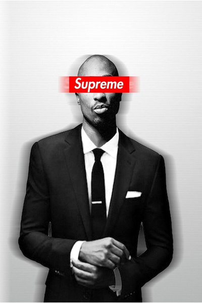 hediyeniburadabul Ρετρό ξύλινη αφίσα με θέμα τον Τούπακ