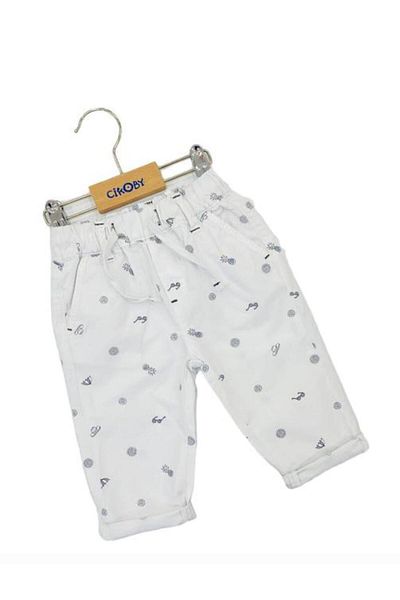 Çikoby Baby Boy Cotton Waist Elastic Trousers