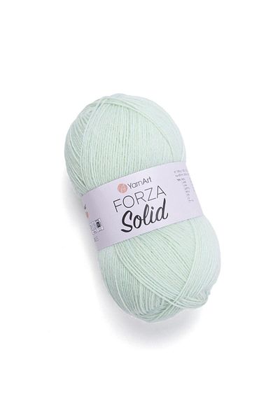Yarnart FORZA SOLID Water Green Πλεκτό στο χέρι - Κλωστή 4631