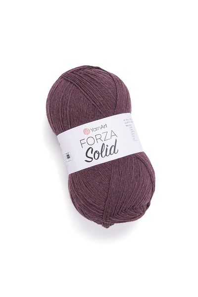 Yarnart FORZA SOLID Καφέ Χειροποίητο Νήμα - 4624
