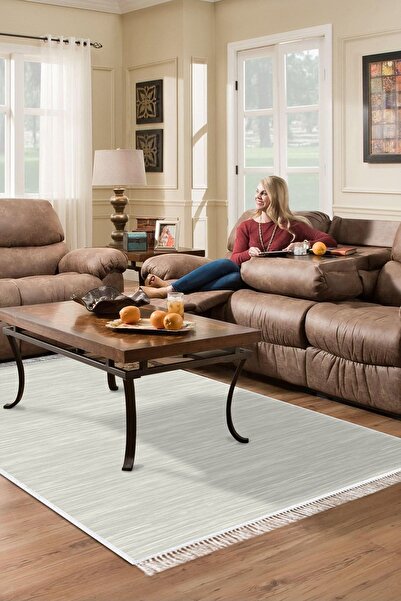 Dekoreko Ipek Halı Dijital Saçaklı 1876 Desen 1 ( 80 X 200 )