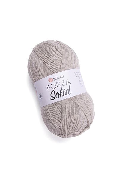 Yarnart FORZA SOLID Μπεζ Χειροποίητο Πλεκτό 4605