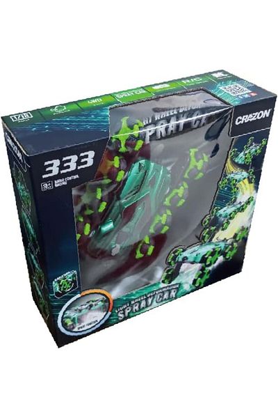 Crazon 2.4G RC Eight-Wheels Drift Car with Smoking