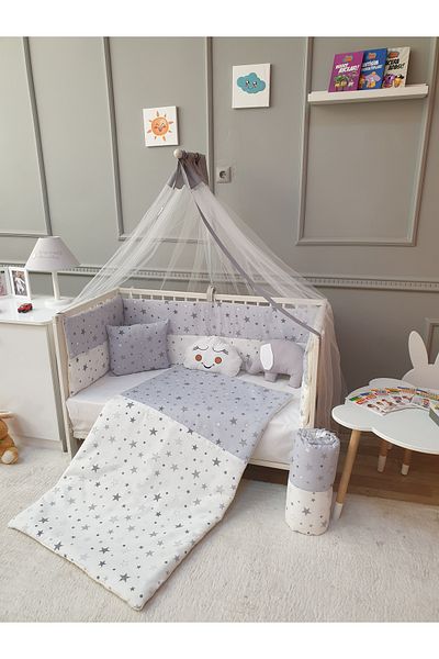 Yuar Baby Crib Sleeping Set - 9 Piecesx 70X130 cm