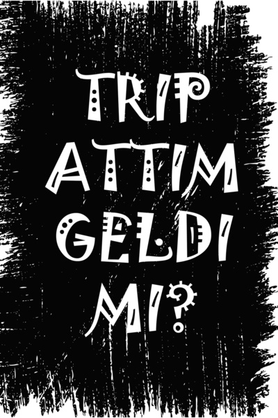 hediyeniburadabul Γραπτή ρετρό ξύλινη αφίσα