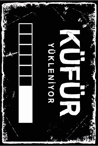 hediyeniburadabul Γραπτή ρετρό ξύλινη αφίσα