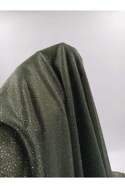 ünsal tekstil Simli Tül Kumaş (Likralı)