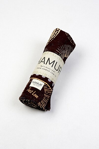 HAMUR Πετσέτα θαλάσσης Just Love Μαύρη 80x150 εκ