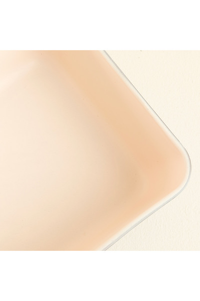 Chakra Agni Glass Storage & Baking Container 2600 Ml Light Grey