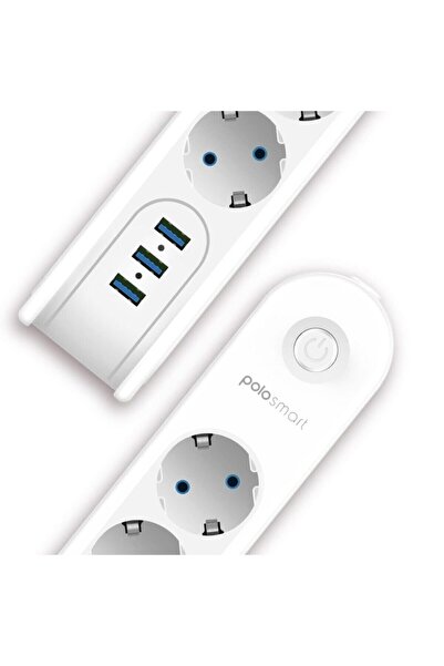 Polosmart Mp09 Termal Akım Korumalı Uzatma Kablosu 2m