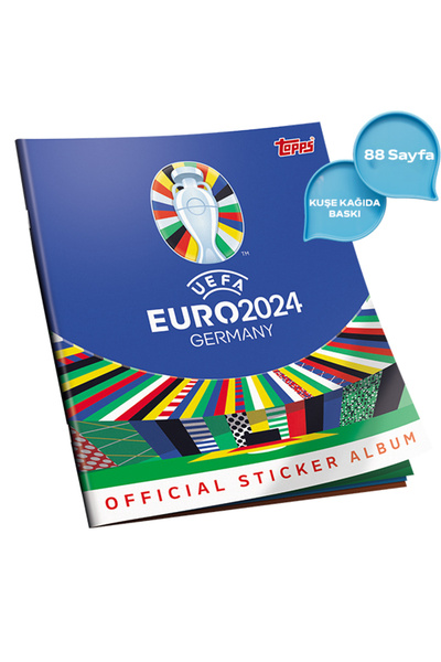 Topps UEFA Euro 2024 - Sticker Albümü