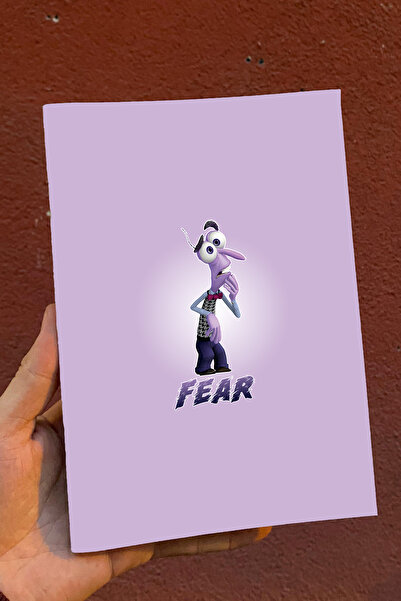 Ludios لوحة ملاحظات غير مبطنة مقاس A5 من Fear-Fear - 50 ورقة للمذكرات والهدايا