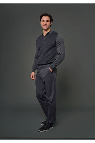 Tony Montana Παντελόνι Jogger Comfort Fit Gabardine Fabric