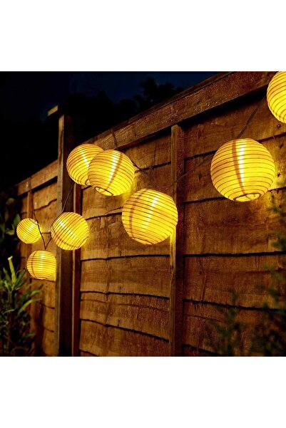 SD WORKS Solar Lantern Lights Güneş Enerjili Top Şamdan 1.5 Metre