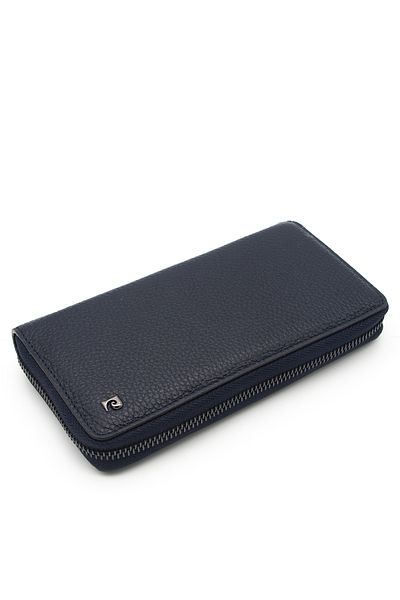 Pierre Cardin Navy Blue Unisex Floater Leather Wallet - FT11056